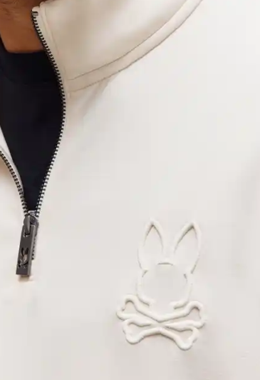 Psycho Bunny Nev 1/4 Zip Sweater