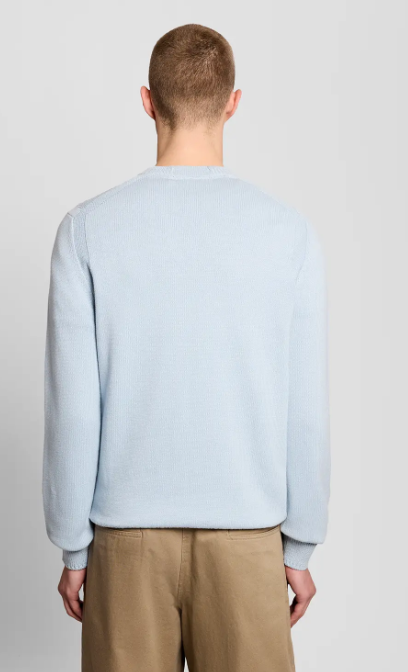 Lyle & Scott Hybrid Collar Crew Neck Jumper