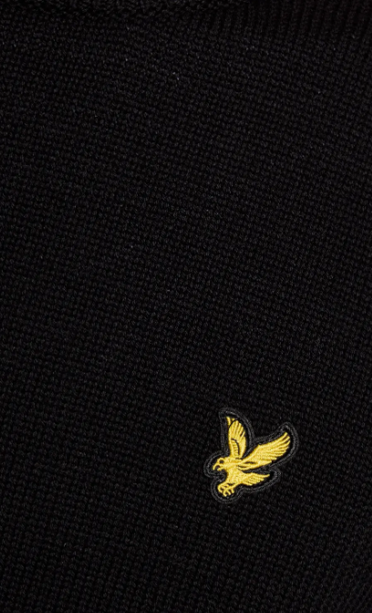 Lyle & Scott Hybrid Collar Crew Neck Jumper