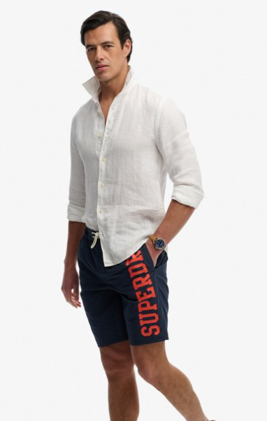 Superdry Logo 19-Inch Boardshorts