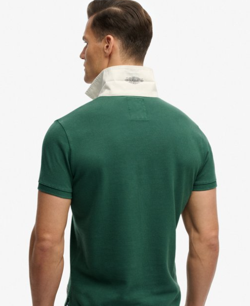 Superdry Vintage Pique Rugby Polo