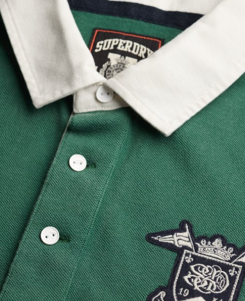 Superdry Vintage Pique Rugby Polo