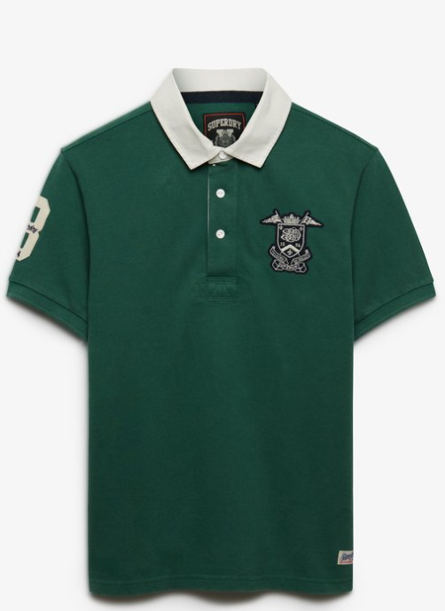 Superdry Vintage Pique Rugby Polo