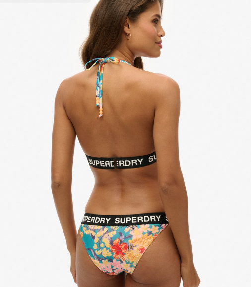 Superdry Logo Triangle Bikini Top