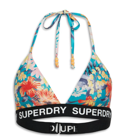 Superdry Logo Triangle Bikini Top