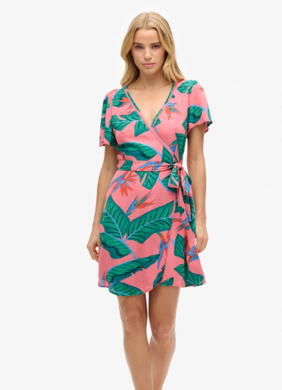 Superdry Mini Wrap Dress