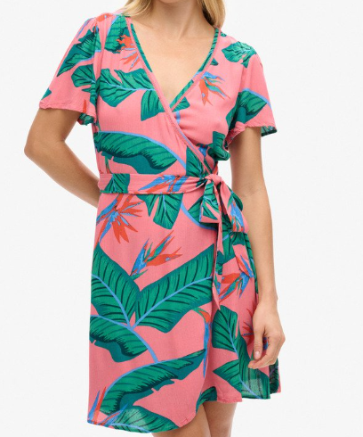 Superdry Mini Wrap Dress