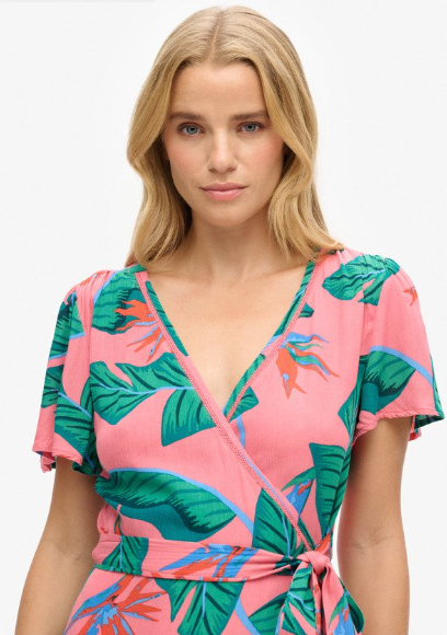Superdry Mini Wrap Dress