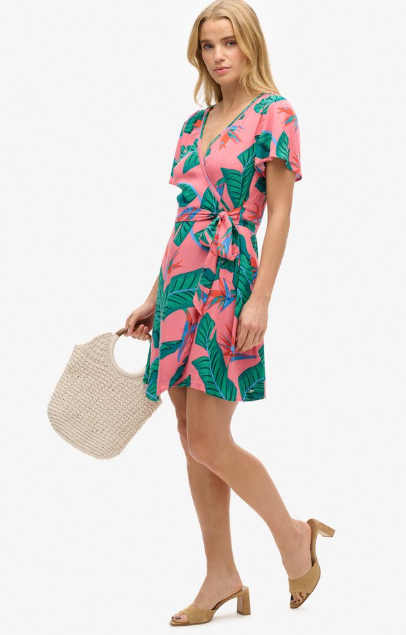 Superdry Mini Wrap Dress