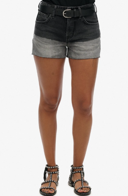 Superdry High Rise Cutoff Shorts