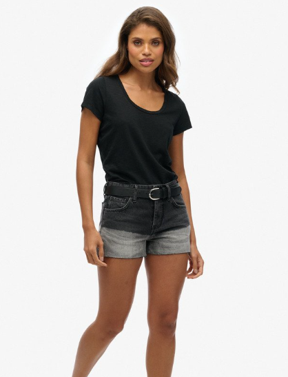 Superdry High Rise Cutoff Shorts