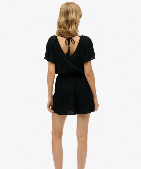 Superdry Short Sleeved Printed Playsuit