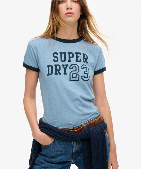 Superdry Athletic Ringer Fitted Tee