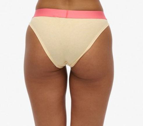 Superdry Organic Cotton Large Logo Bikini Briefs