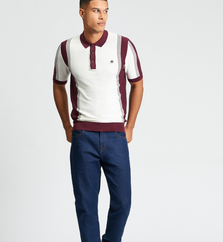 Ben Sherman Short Sleeve Colour Block Sport Polo