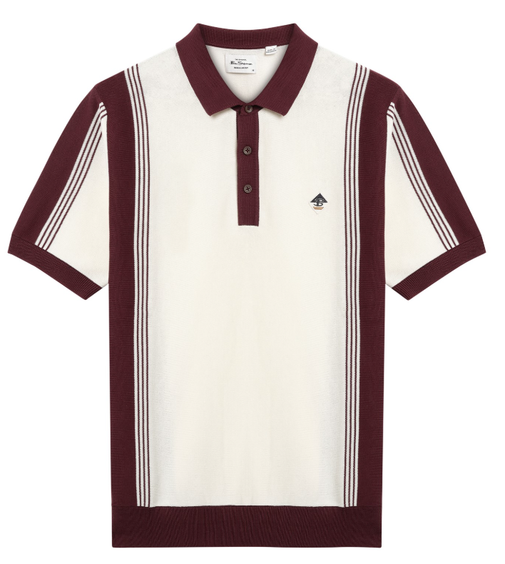 Ben Sherman Short Sleeve Colour Block Sport Polo