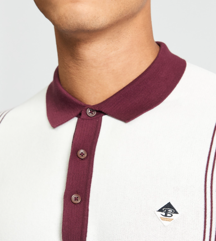 Ben Sherman Short Sleeve Colour Block Sport Polo