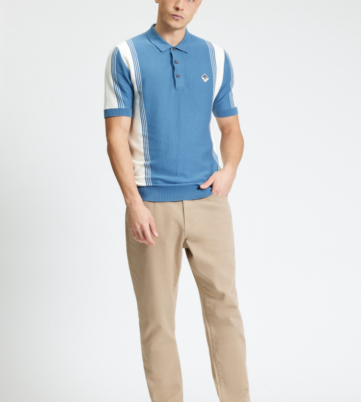Ben Sherman Short Sleeve Colour Block Sport Polo
