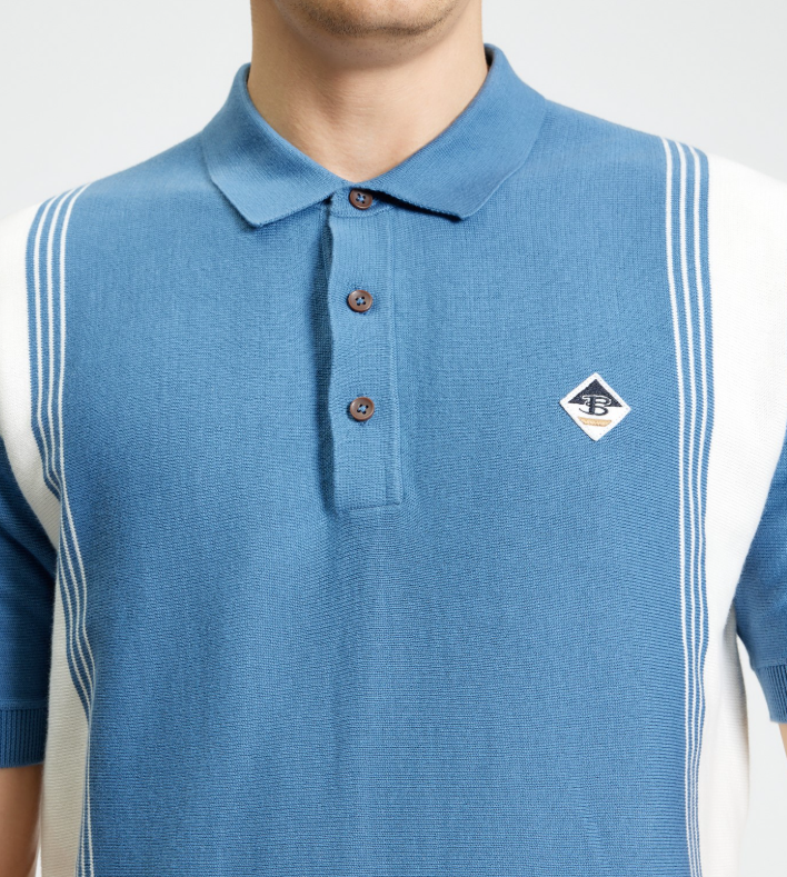 Ben Sherman Short Sleeve Colour Block Sport Polo