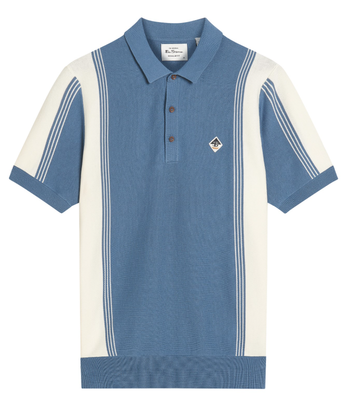 Ben Sherman Short Sleeve Colour Block Sport Polo