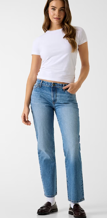 Guess G08 Mid-rise straight jeans