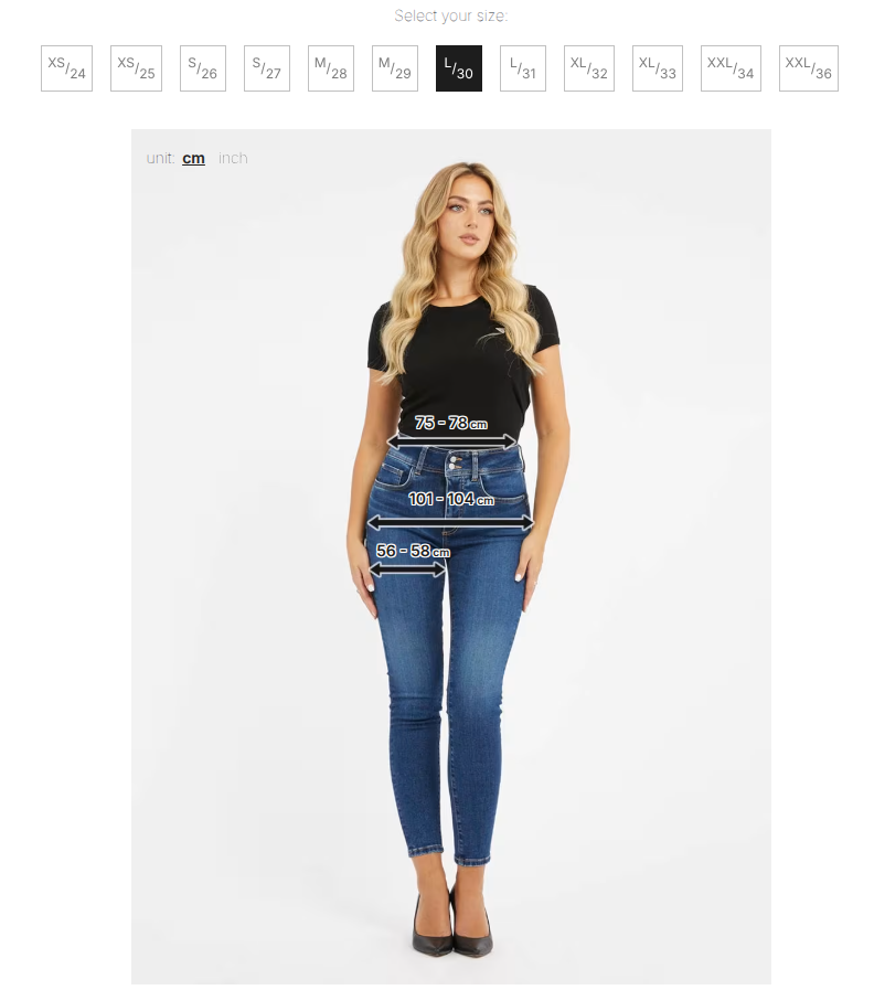 Guess G08 Mid-rise straight jeans