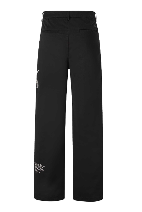 Ed Hardy Men's True Til Death Baggy Skater Chinos
