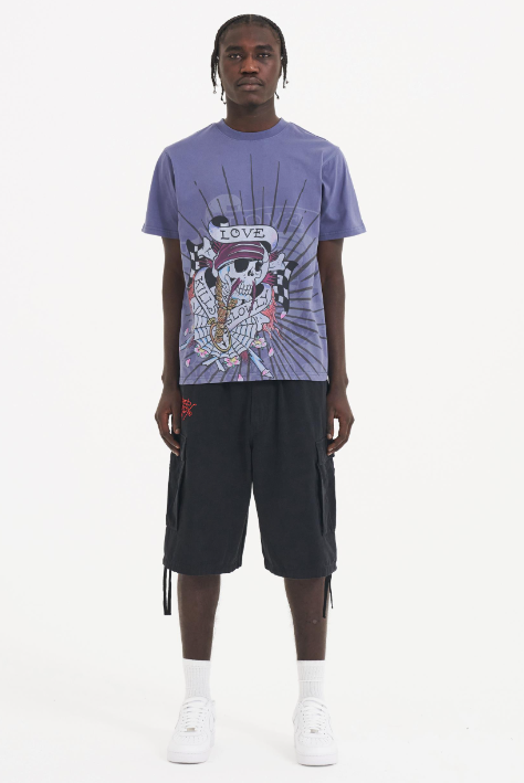 Ed Hardy Mens Love Kills Slowly Graphic Tee