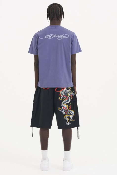 Ed Hardy Mens Love Kills Slowly Graphic Tee