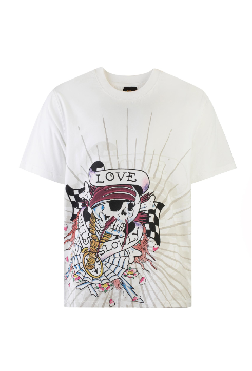 Ed Hardy Mens Love Kills Slowly Graphic Tee