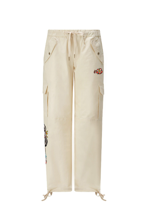Ed Hardy Women's Tokyo Geisha Cargo Pants