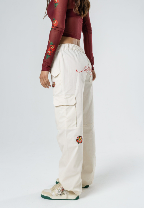 Ed Hardy Women's Tokyo Geisha Cargo Pants