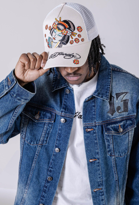 Ed Hardy Front Mesh Trucker Cap