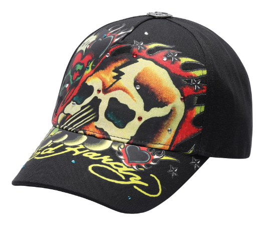 Ed Hardy 6 Panel Embellished Cap