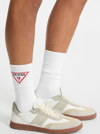 Guess Jeans Unisex Triangle Crew Socks