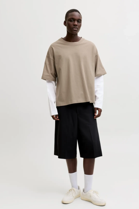 Jack & Jones Biarritz Doublelayer Long Sleeve Tee