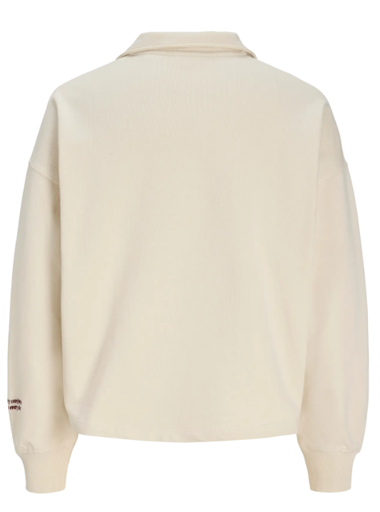 Jack & Jones Savona Sweat Split Neck Long Sleeve Polo