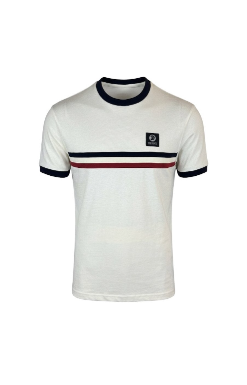 Trojan Stripe Front Tee