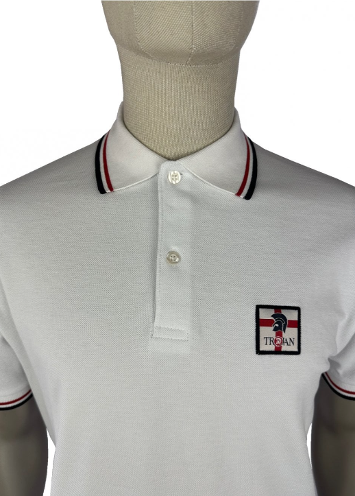 Trojan St George Badge Pique Polo