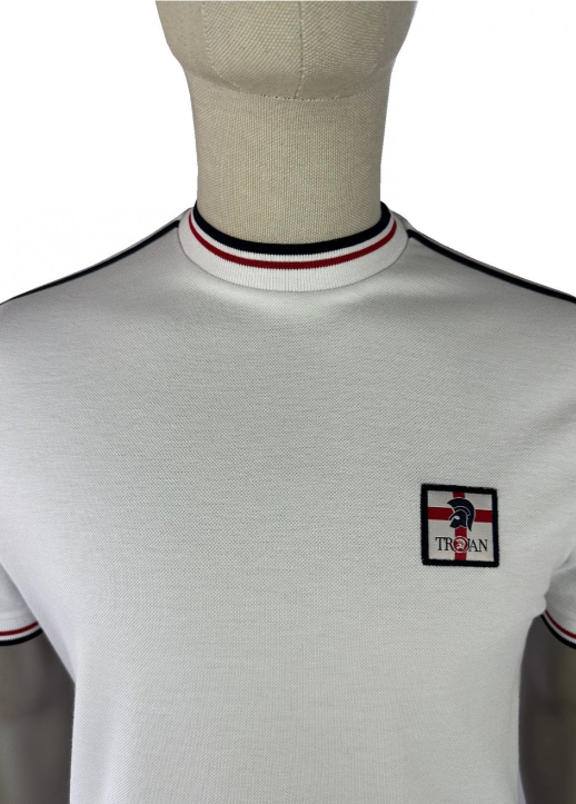 Trojan St George Badge Pique Tee