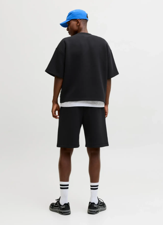 Jack & Jones Biarritz Scuba Sweat Short Sleeve Top