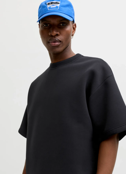 Jack & Jones Biarritz Scuba Sweat Short Sleeve Top