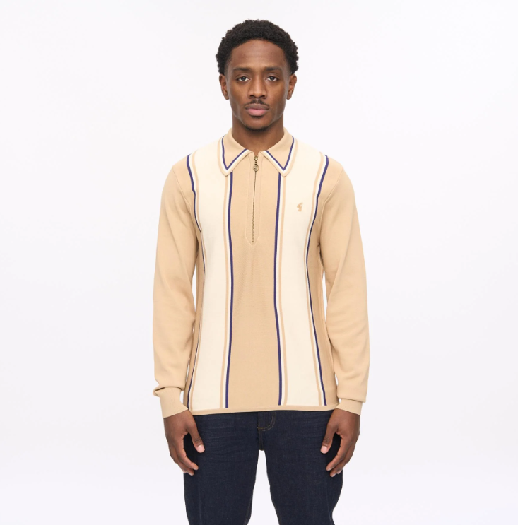 Gabicci Xander Archive Long Sleeve Viscose Knit Gabicci Vintage