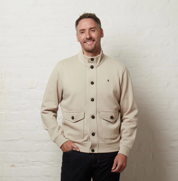 Gabicci Mens Jacket Sweat Classic