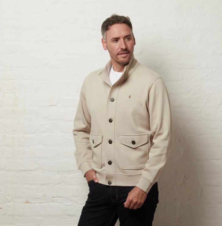 Gabicci Mens Jacket Sweat Classic