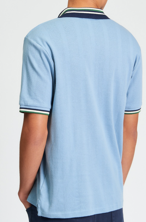 Ben Sherman Trim Block Open Neck Polo