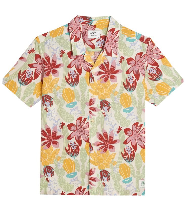 Ben Sherman Cactus Print Shirt
