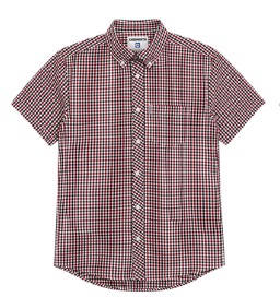 Knebworth Gingham Checked Short Sleeve Shirt