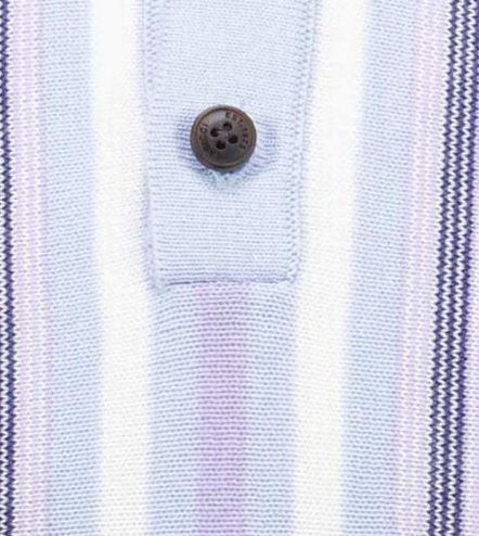 Gabicci Men's Jed Retro Stripe Knitted Polo Shirt (Vintage)