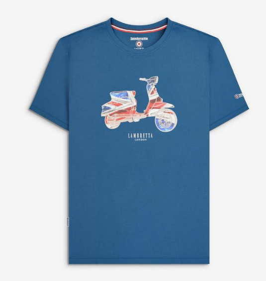 Lambretta Scooter Flag Tee